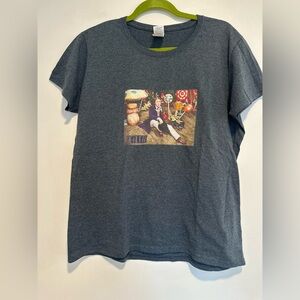 Willy Wonka Gene Wilder DEALER Sz:XL Chocolate Factory Movie 1971 Graphic Tee.